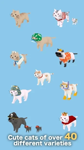 Скриншот Cats and Sharks: 3D game