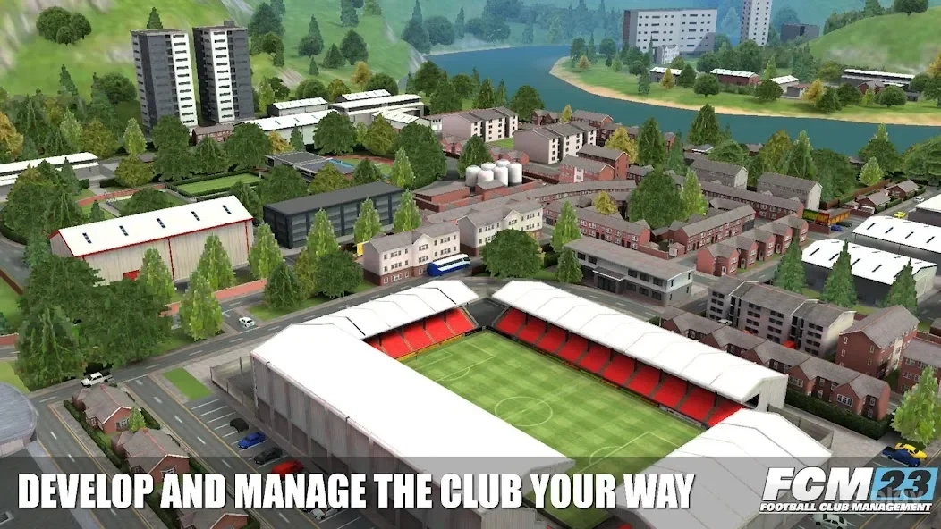 Скриншот Football Club Management 2023