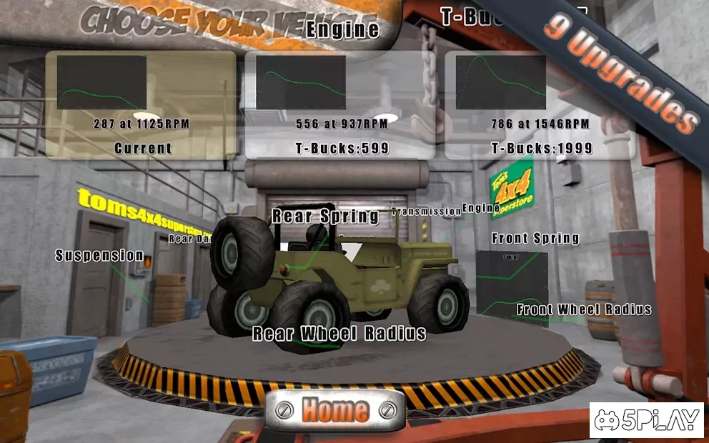 Скриншот Tom's 4x4