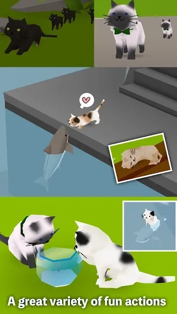 Скриншот Cats and Sharks: 3D game