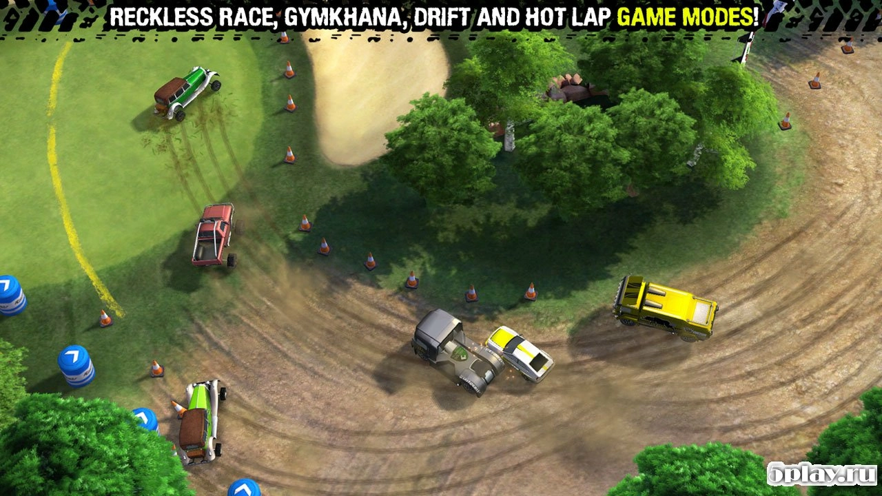 Скриншот Reckless Racing 3