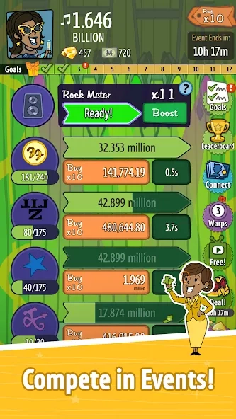 Скриншот AdVenture Capitalist