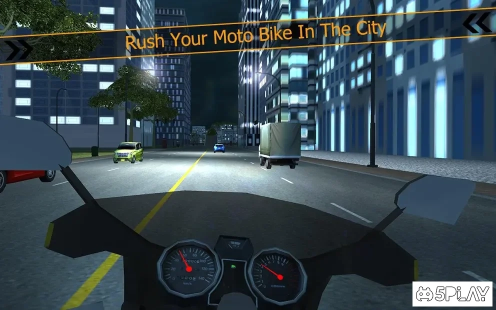Скриншот Furious City Moto Bike Racer