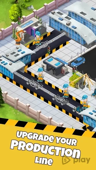Скриншот Idle Car Factory: Car Builder