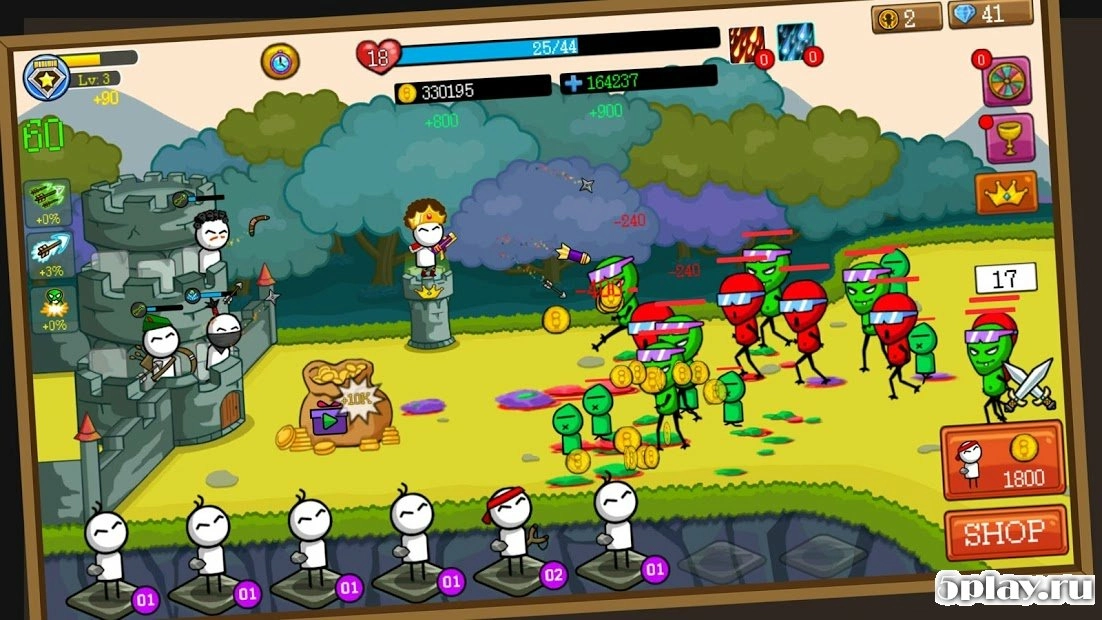 Скриншот Merge Archer : Tower Defense