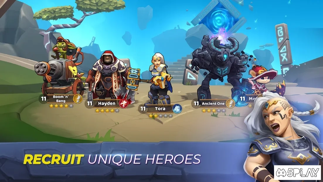Скриншот Runegate Heroes
