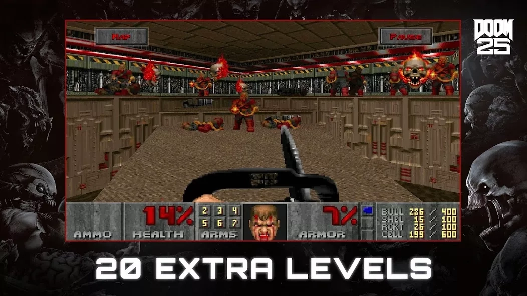 Скриншот DOOM II