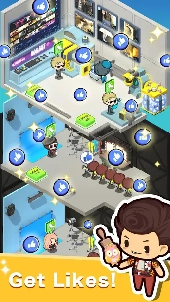 Скриншот ldle Hollywood Tycoon