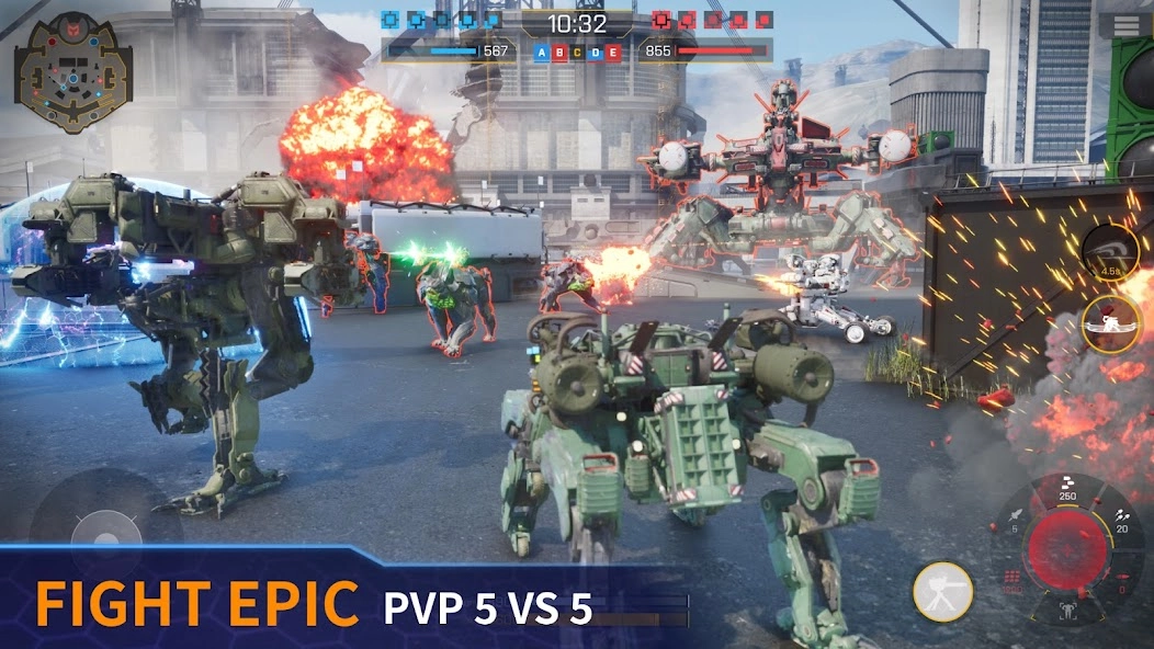 Скриншот Armor Attack: robot PvP game