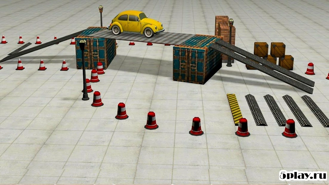 Скриншот Classic Car Parking Real Driving Test