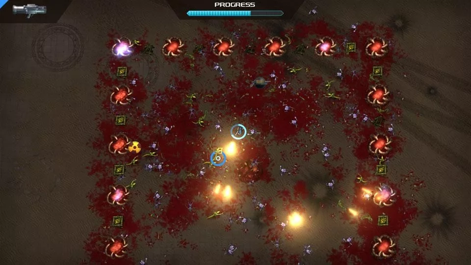 Скриншот Crimsonland