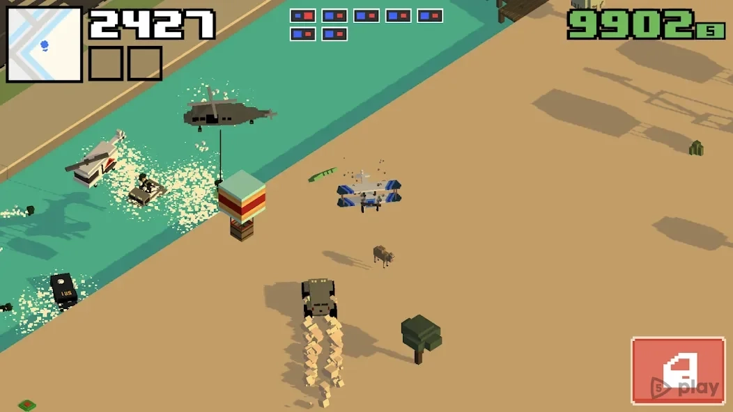 Скриншот Smashy Road: Wanted 2