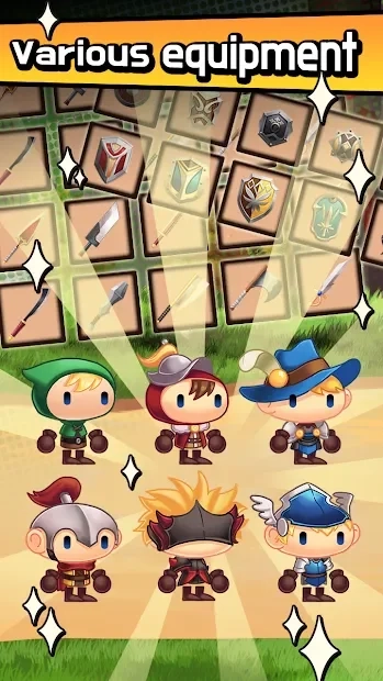 Скриншот Sudden Warrior (Tap RPG)