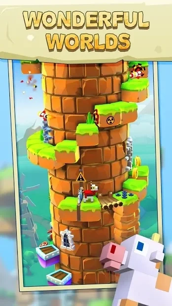 Скриншот Blocky Castle