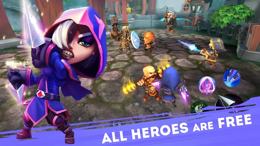 Скриншот Heroes Impact: Battle Arena