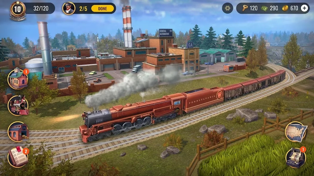 Скриншот Railroad Empire: Train Game