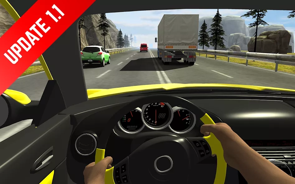 Скриншот Racing in Car