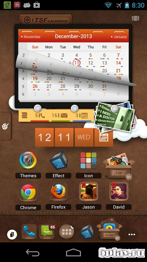 Скриншот TSF Launcher 3D Shell