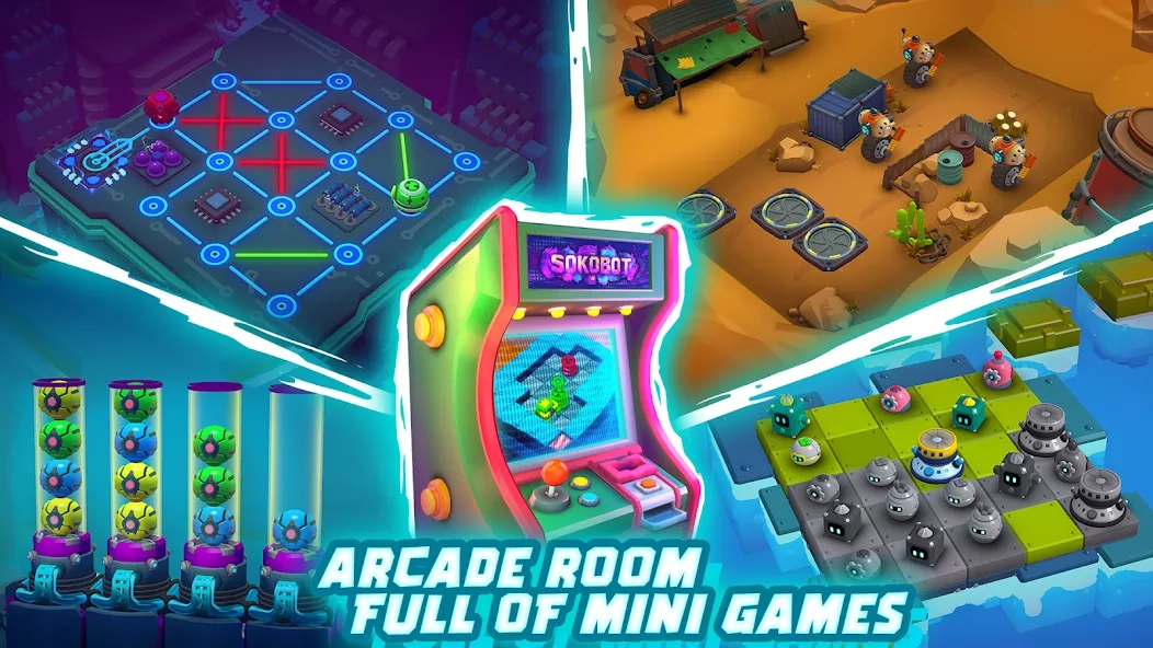 Скриншот Tiny Robots: Portal Escape