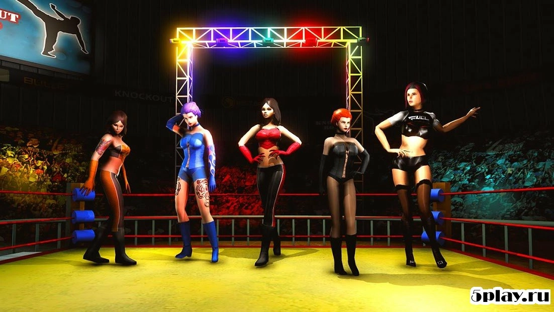 Скриншот Woman Wrestling Mania Revolution Fighting