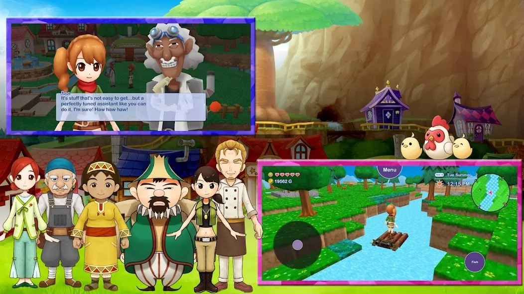 Скриншот Harvest Moon: Skytree Village