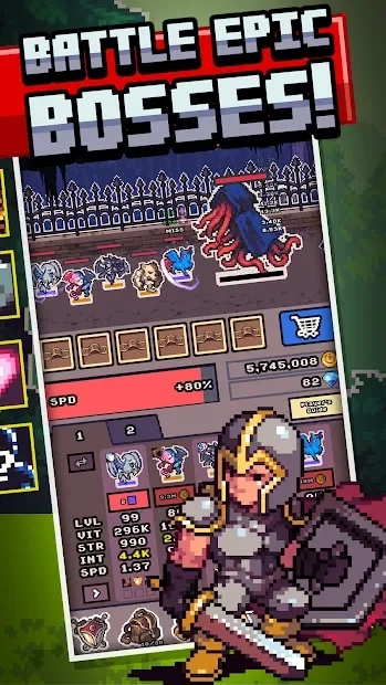 Скриншот Idle Monster Frontier - team rpg collecting game