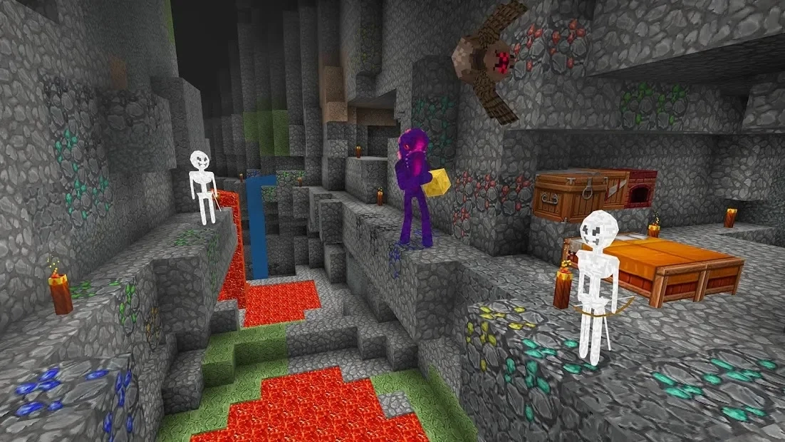 Скриншот RealmCraft 3D Free with Skins Export to Minecraft