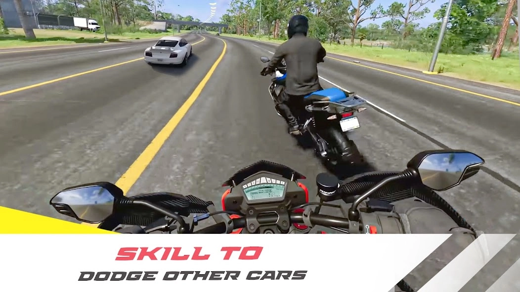 Скриншот Traffic Bike Rush Driving City