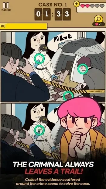 Скриншот Detective S : Mystery game & Find the differences