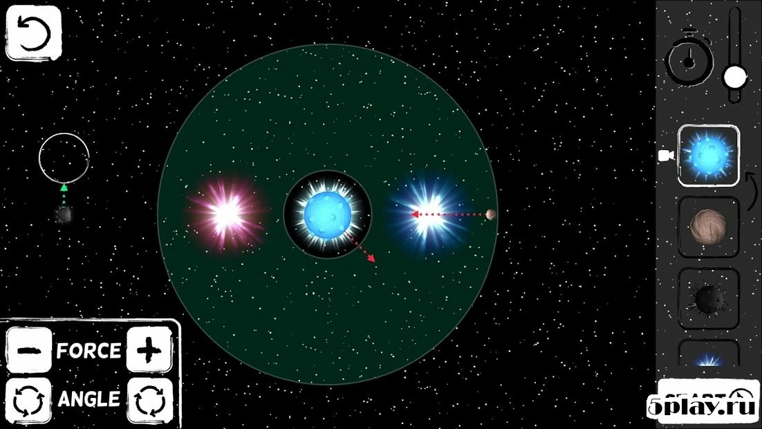 Скриншот God's Orbits - Gravity Puzzles