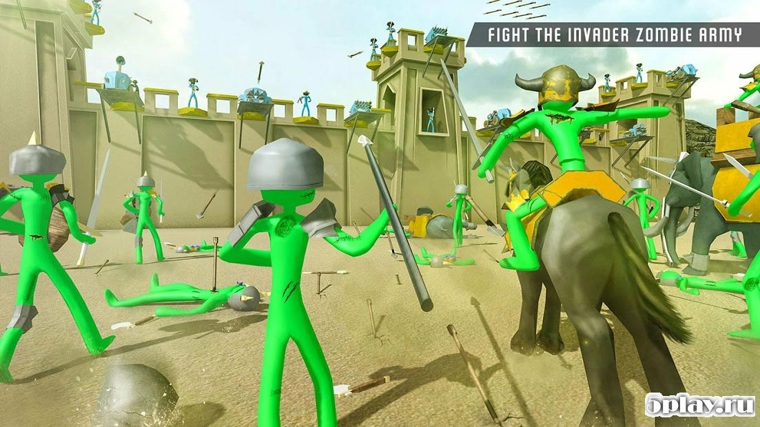 Скриншот Stickman Castle Defense