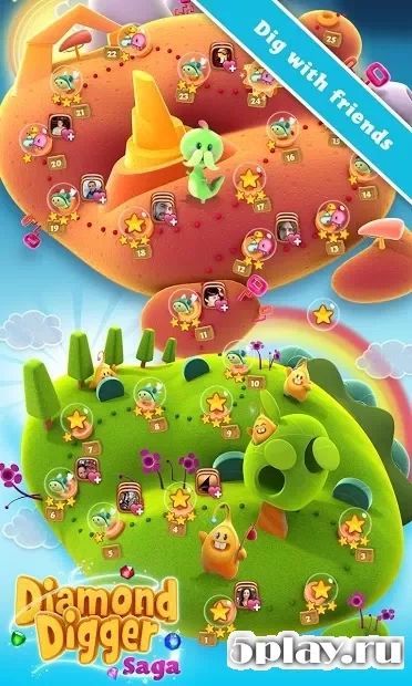 Скриншот Diamond Digger Saga