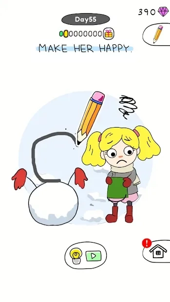 Скриншот Draw Happy Puzzle