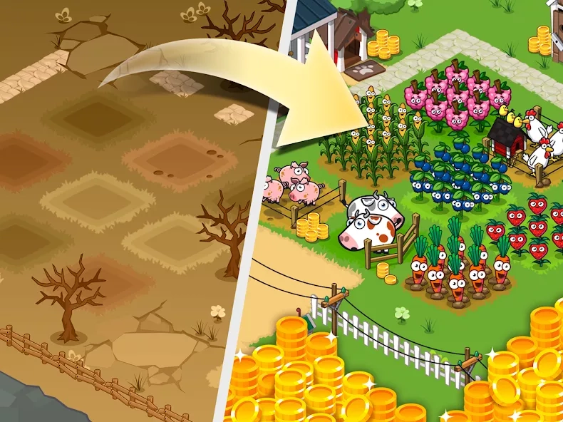 Скриншот Idle Farming Empire
