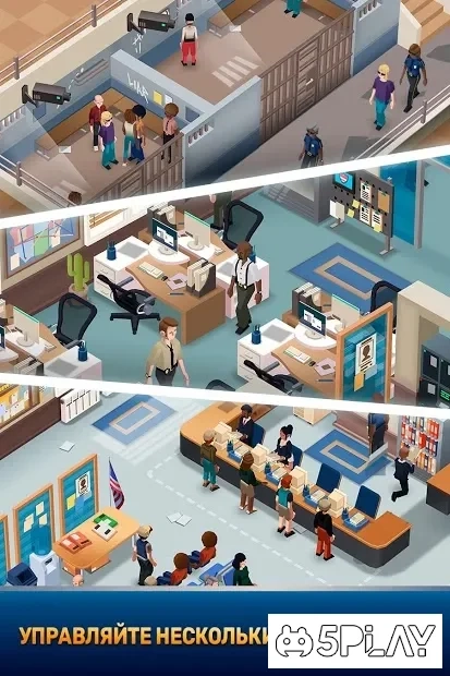 Скриншот Idle Police Tycoon - Cops Game