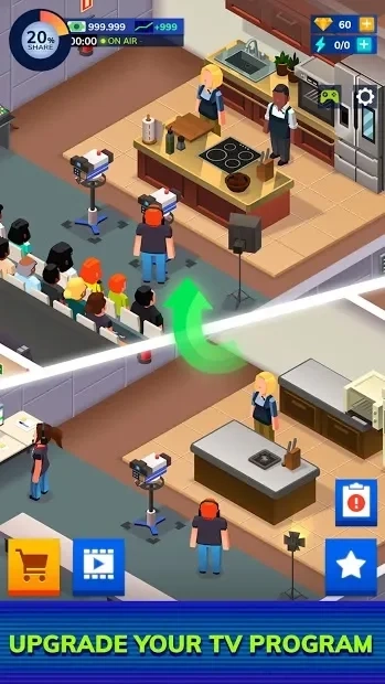Скриншот TV Empire Tycoon - Idle Management Game