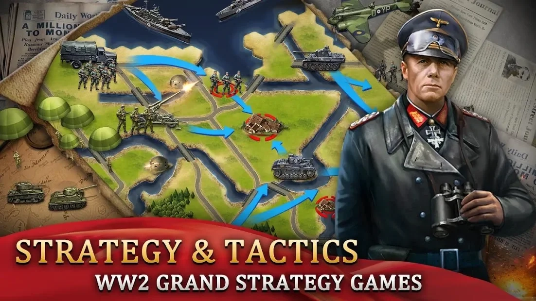 Скриншот WW2: World War 2 Strategy & Tactics games