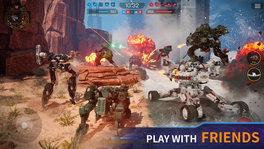 Скриншот Armor Attack: robot PvP game