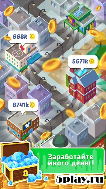 Скриншот ​Idle​ ​City​ ​Manager