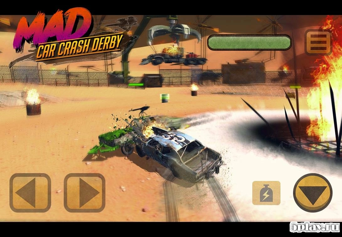 Скриншот Mad Car Crash Derby 2.0