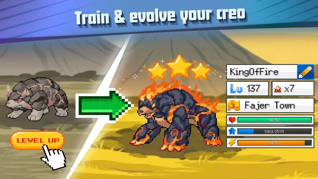 Скриншот EvoCreo 2: Monster Trainer RPG