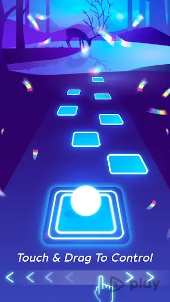 Скриншот Tiles Hop: EDM Rush!