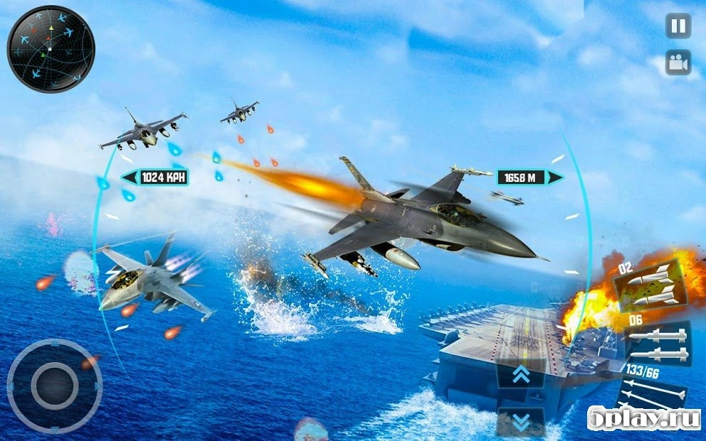 Скриншот Jet Fighter Plane 3D - Air Sky Fighter Sim 2017