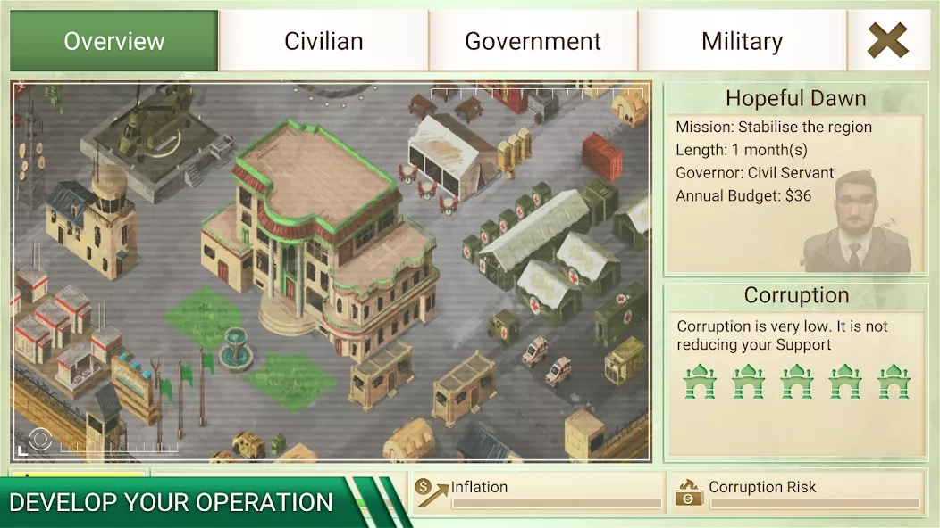 Скриншот Rebel Inc.
