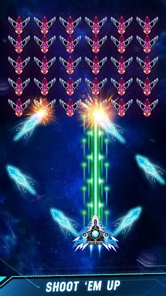 Скриншот Space Shooter: Galaxy Attack