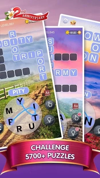 Скриншот Word Crossy - A crossword game