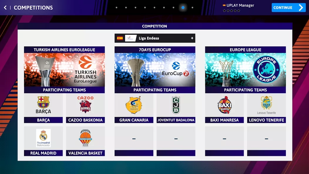 Скриншот iBasketball Manager 23