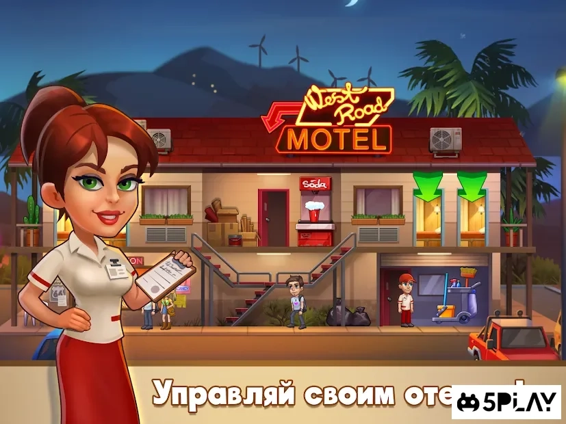 Скриншот Doorman Story: Hotel team tycoon