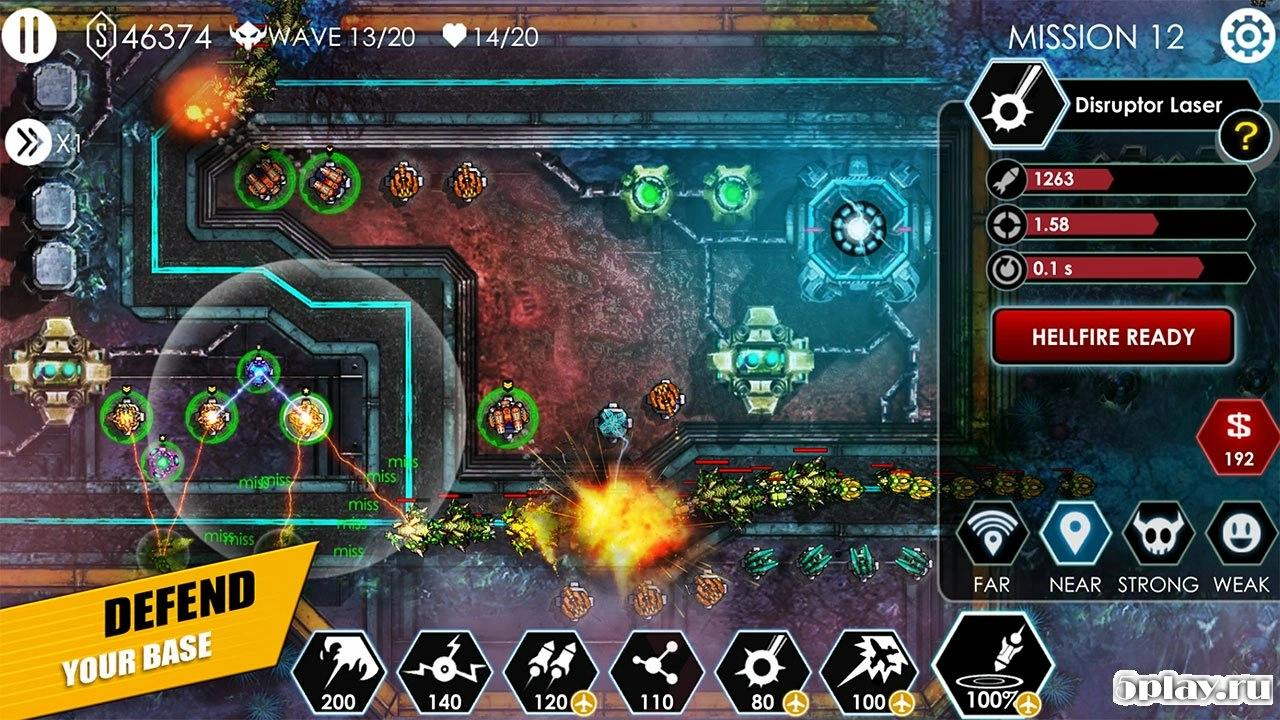 Скриншот Tower Defense: Invasion HD