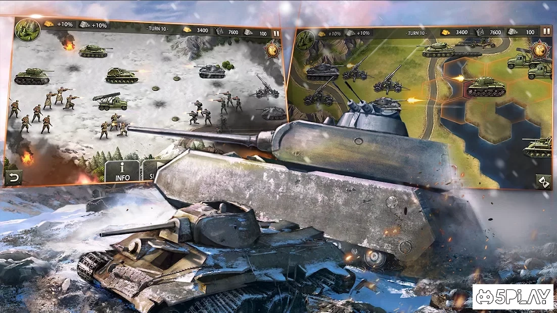 Скриншот World War 2: WW2 Стратегические игры